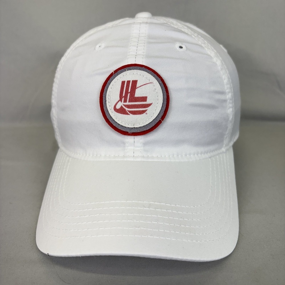 Legacy Athletic Baseball Hat University Logo Mens OSFA White Adjustable Cap